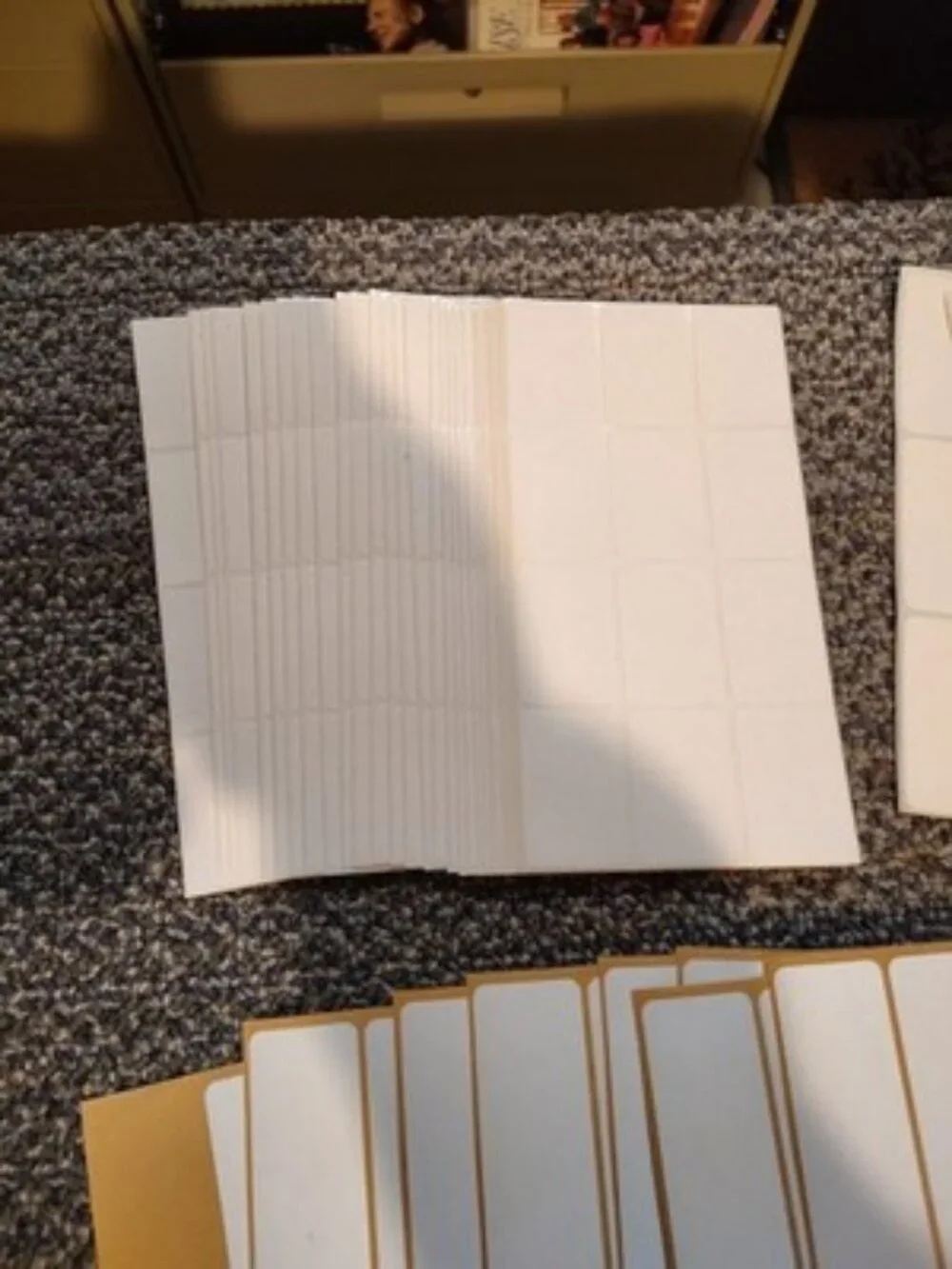 Self Adhesive Removable Label Lot Of 3 Types And Size Label SEE DESCRIPTION